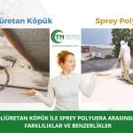 Poliüretan Köpük ile Sprey Polyuera Arasındaki Farklılıklar ve Benzerlikler